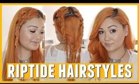 Rip Tide Inspired Hairstyles // Beachy Bohemian Braids