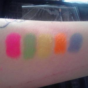 so i cant find the product, it is the powder Kryolan dayglow palette
