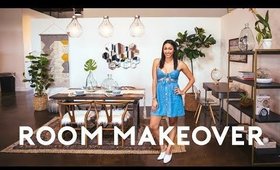 ROOM MAKEOVER FOR SMALL SPACES - FULL ROOM TRANSFORMATION!