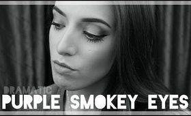 Dramatic Purple Smokey Eyes | Makeup Tutorial