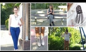 Fashion Lookbook: Styling colored jeans