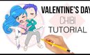 💁🏻HOW TO DRAW - VALENTINE'S DAY CHIBI COUPLE