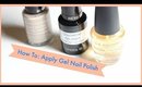 How to: Apply Gel Nail Polish at home | Grace Go