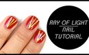 PARTY NAILS - GOLD RAY OF LIGHT NAIL ART TUTORIAL I Futilities And More