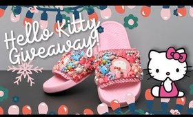 HOLIDAY GIVEAWAY (OPEN) | HELLO KITTY SLIDES | BellaGemaNails