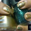 China Glaze: Gold Fusion + Graffiti Glitter
