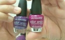 LA Colors Nail polish and nail polish remover pads!-Small haul & Review