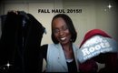 FALL HAUL 2015 - H&M, DYNAMITE, FOREVER 21, ROOTS AND MORE!!!