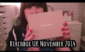 Birchbox UK November 2014 Unboxing