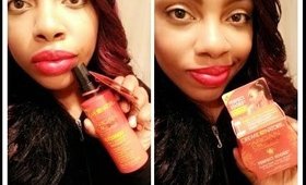 Creme of Nature Argan Oil Perfect 7 & Perfect Edges Review