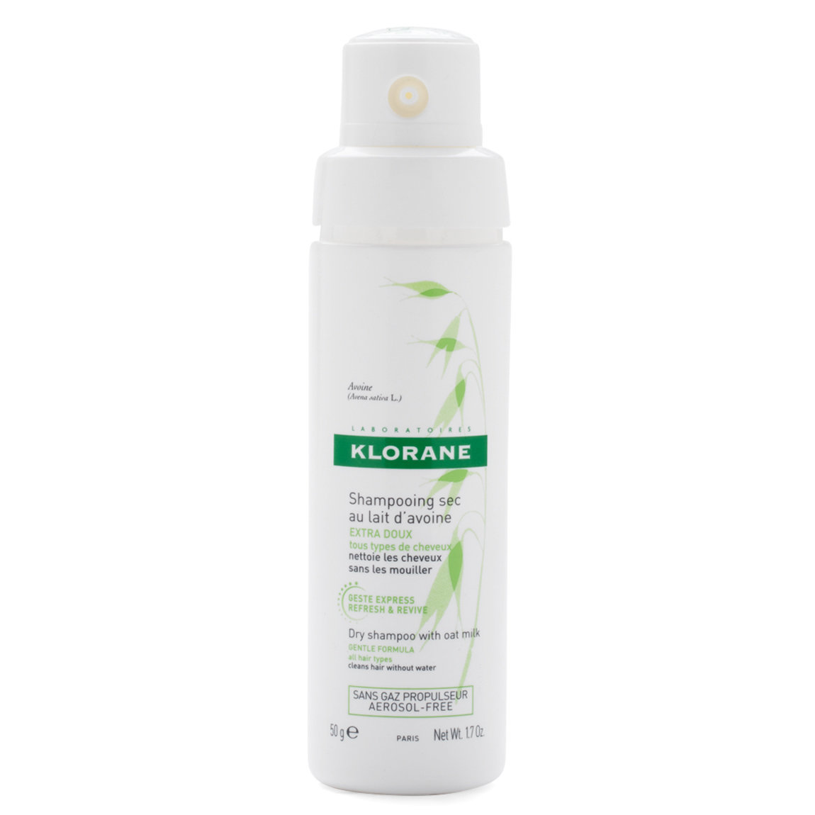 Klorane Dry Shampoo with Oat Milk Non-Aerosol | Beautylish