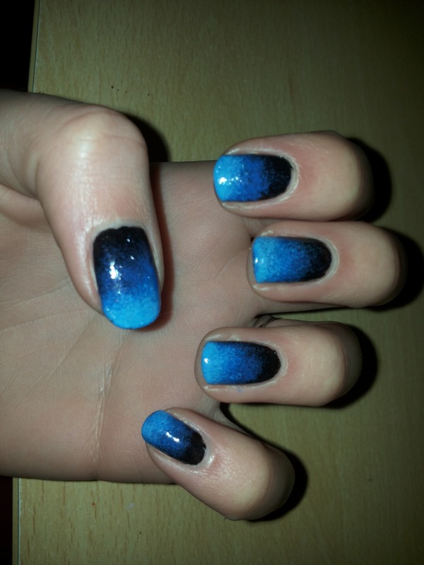 dark blue nails | Federica F.'s Photo | Beautylish