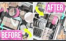 HIGHLIGHTERS | Decluttering & Organizing My Makeup Collection