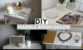 DIY Marble Room Decor! Cheap & Simple!