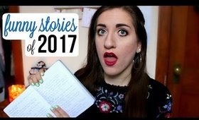 Funny & Embarrassing Stories from 2017! Reading My Journal | tewsimple