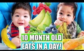 WHAT MY BABY EATS IN A DAY | 10 MONTHS OLD