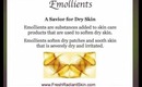 Brown Beauty Glossary: Emollient - Episode 10