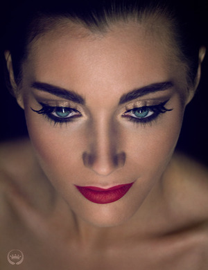 Photo and Makeup by Jordan Liberty. Model is rocking Liberty Republic FAKE IT False Eyelashes - coming soon!