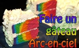 HowTo - Faire un gâteau arc-en-ciel (rainbow cake)