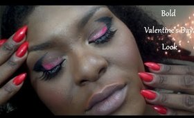 Bold Valentine's Day Makeup | 1 of 3 | 2015