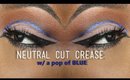 Extreme blue cut crease│Tamekans