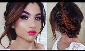 Full SPRING Makeup Tutorial! + Romantic Braid Updo!