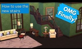 How To Use The New Stairs Sims 4 Update