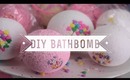 DIY Valentines Day Bath Bombs (Vanilla Cupcake Sprinkles!)