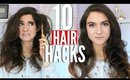 10 Hair Hacks Every Girl SHOULD Know | How to GLOW UP your HAIR !