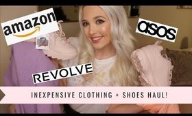 TRY-ON HAUL | INEXPENSIVE CLOTHES + SHOES!