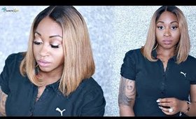 HONEY BLONDE OMBRE BOB LACE FRONT WIG ☆ | SamoreloveTV 🕊🔥