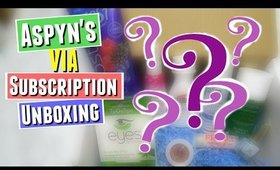 Aspyn Ovard Subscription Box UNBOXING &  Aspyn Ovard Subscription Box REVIEW, VIA Aspynista January