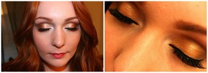 A client that wanted a bronze smokey eye for a party this summer.