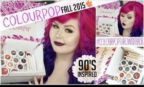 Colourpop Fall 2015 Collection | Swatches + Lip Swatches