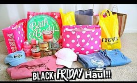 BLACK FRIDAY HAUL 2016!! Alisha Marie