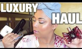 MAKEUP LUXURY HAUL 2018 + SWATCHES | Giorgio Armani Chanel Guerlain YSL Marc Jacobs | Everday May#8