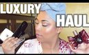 MAKEUP LUXURY HAUL 2018 + SWATCHES | Giorgio Armani Chanel Guerlain YSL Marc Jacobs | Everday May#8