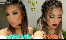 Maquillaje VERANO - OTOÑO / Summer to Fall Makeup tutorial (economico) | auroramakeup