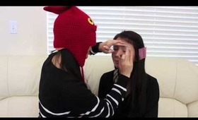 The Blindfolded Makeup Challenge with MissTiffanyMa!
