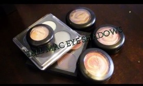 MY FALL MAC EYE SHADOWS PLUS DUPE