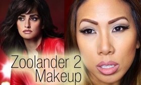 Celebrity Inspired Makeup:  Penelope Cruz from Zoolander 2