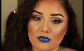 Blue (New) Years Eve Makeup Tutorial