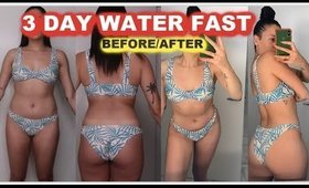 I DRANK ONLY WATER FOR 3 DAYS | WATER FASTING