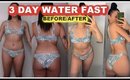 I DRANK ONLY WATER FOR 3 DAYS | WATER FASTING