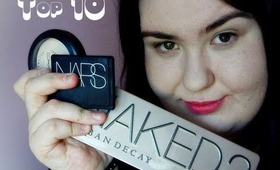 My Top 10 Makeup Products