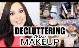 Decluttering My Makeup Collection | Eyeshadows