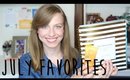 July Favorites + Two Giveaways!