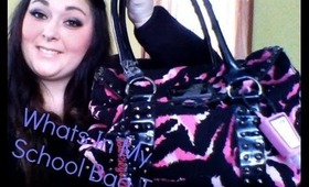 Whats In My School Bag Ft. Betseyville by Betsey Johnson