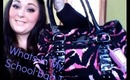 Whats In My School Bag Ft. Betseyville by Betsey Johnson