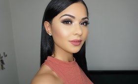 Drugstore Full Face Makeup + 2 Lip Options | Diana Saldana